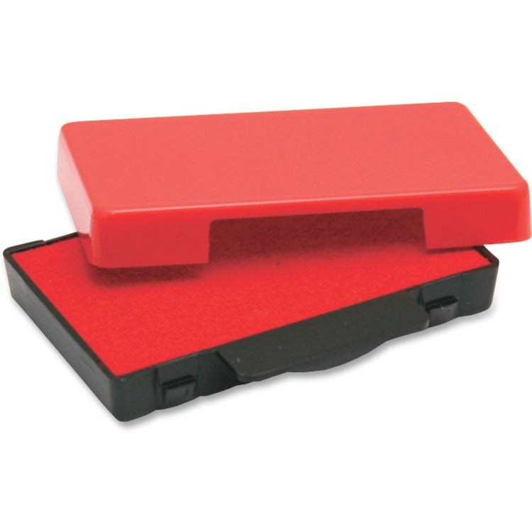 Trodat E4822 Replacement Red Ink Pad - 1 Each - Red Ink - Plastic (TDTP4911RE) Each