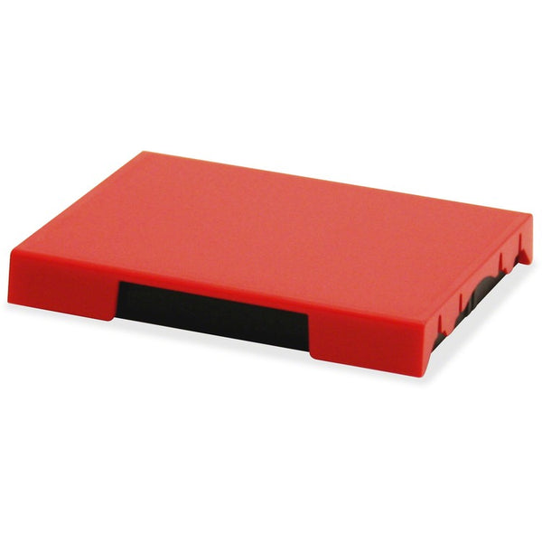 Trodat 4727 Dater Replacement Pad - 1 - 1.6", x 2.5" Width - Red - Plastic (TDTP4727RD) Each