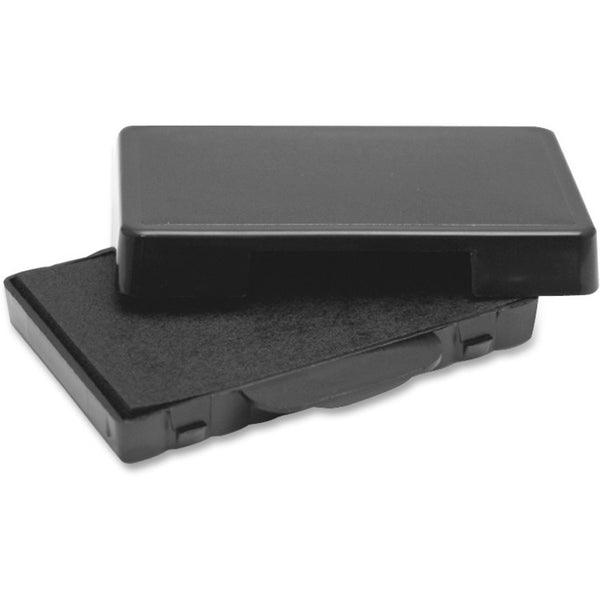 Trodat E4850L Replacement Ink Pad - 1 - Black Ink - Plastic (TDTP5430BK) Each