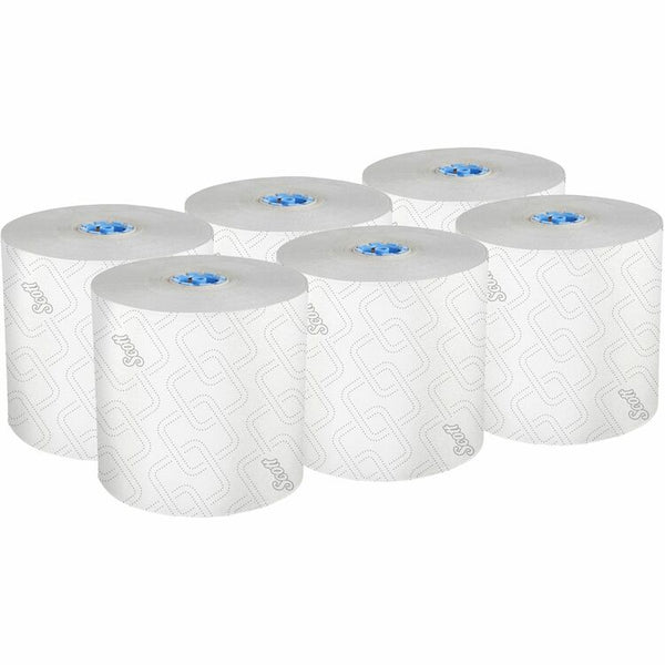 Scott Pro Paper Towel - 7.50" x 700 ft - White - Paper - Quick Drying, Absorbent, Hygienic - For Hand, Washroom, Breakroom, Restroom, Guest, Employee - 6 / Carton (KCC53925)