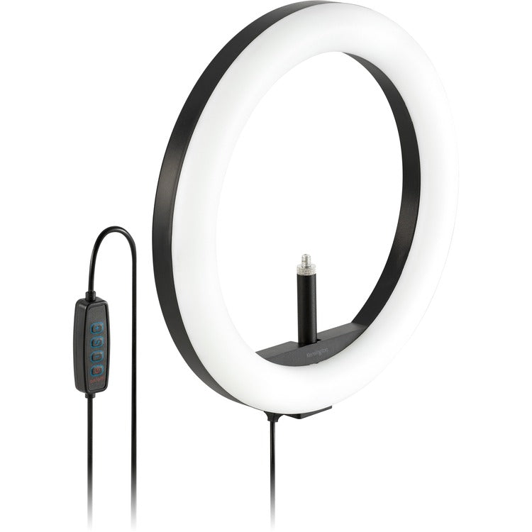 Kensington L1000 Bicolour Ring Light with Webcam Mount - Stand (KMW87653) Each
