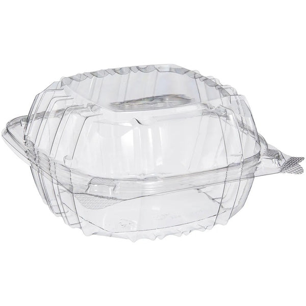 SEPG ClearSeal Hinged Lid Container, Clear, 500/Carton (EGS021559) Case of 500