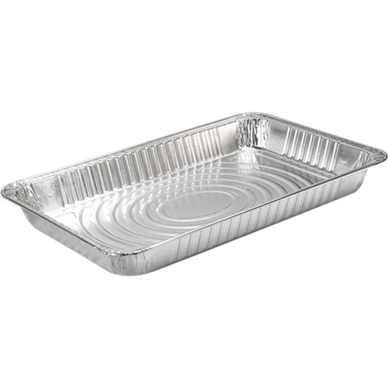 SEPG Smart Full-size Steam Table Pans - Baking, Steaming, Transporting, Cooking, Serving, Food - Disposable - Silver - Aluminum Body - 50 / Carton (EGS600248) Case of 50