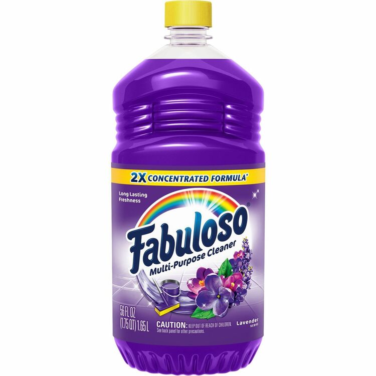 Fabuloso All-Purpose Cleaner - Liquid - 56 fl oz (1.8 quart) - Lavender ScentBottle - Purple (CPC153041) Each