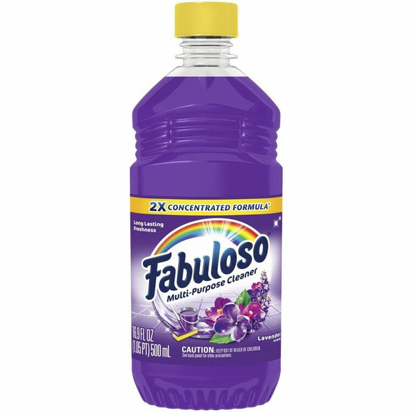 Fabuloso All-Purpose Cleaner - 16.9 fl oz (0.5 quart) - Lavender Scent - 24 / Carton - Lavender (CPC153105) Case of 24