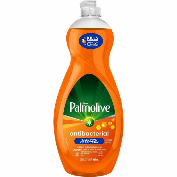 Palmolive Dishwashing Detergent, Liquid, Antibacterial, 32.5 oz. (CPCUS04274A) Each