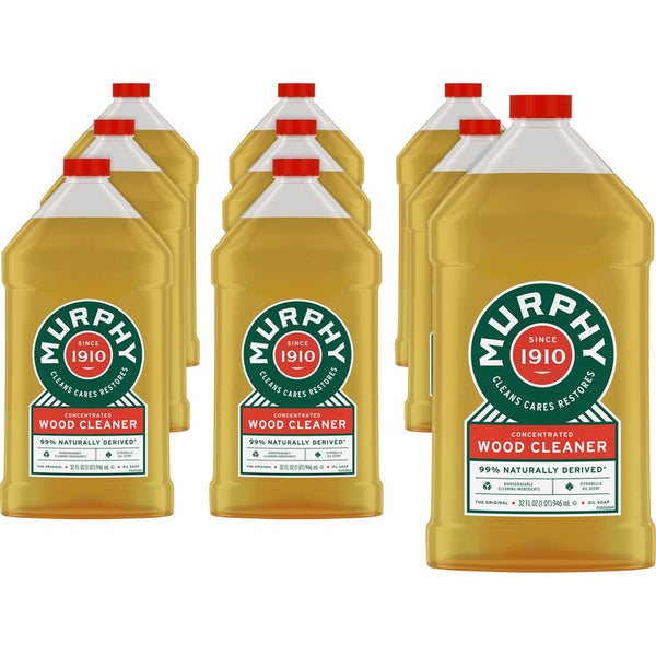 Murphy Oil Soap Wood Cleaner - Ready-To-Use Oil - 32 fl oz (1 quart) - Bottle - 9 / Carton (CPC101163CT) Case of 9