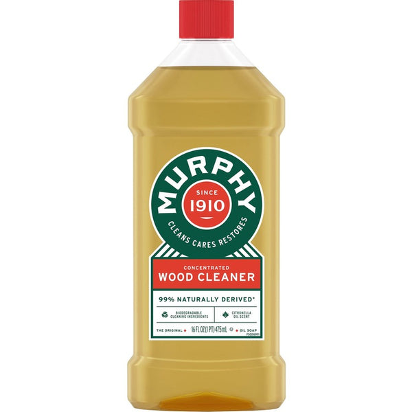 Murphy Oil Soap Wood Cleaner - Concentrate - 16 fl oz (0.5 quart) - Natural ScentBottle - Tan (CPCUS05251A) Each