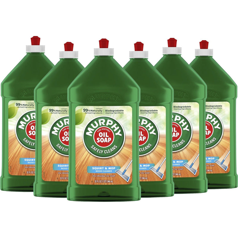 Murphy Squirt/Mop Floor Cleaner - Ready-To-Use Oil - 32 fl oz (1 quart) - 6 / Carton (CPC101151CT) Case of 6