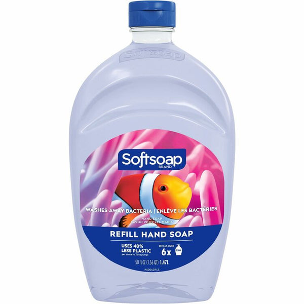 Softsoap Aquarium Design Liquid Hand Soap - Fresh Scent Scent - 50 fl oz (1478.7 mL) - 6 / Carton (CPCUS05262ACT) Case of 6