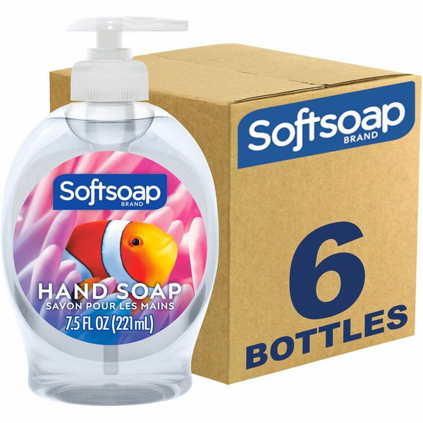 Softsoap Aquarium Hand Soap - Fresh Scent Scent - 7.5 fl oz (221.8 mL) - 6 / Carton (CPCUS04966ACT) Case of 6
