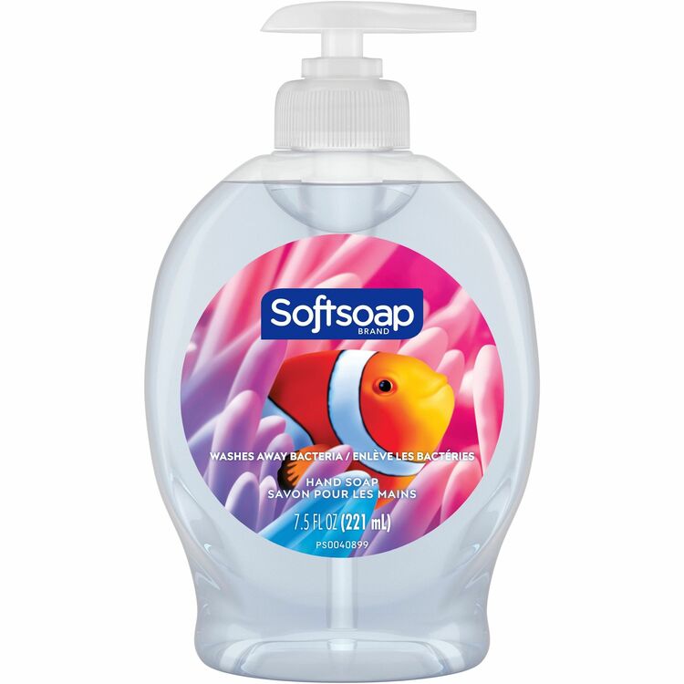 Softsoap Liquid Hand Soap, Aquarium, 7.5 fl. oz., Clear (CPCUS04966A) Each