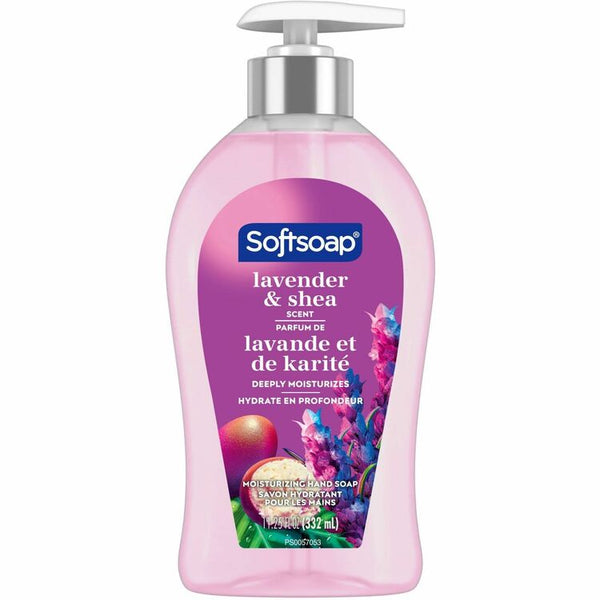 Softsoap Lavender Hand Soap - Lavender & Shea Butter Scent - 11.3 fl oz (332.7 mL) - Pump Bottle Dispenser (CPCUS07058A) Each