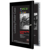 Seco Locking Poster Case, 40" x 60" Frame Size, Black (SSCLCASE4060BLK) Each