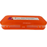 Charles Leonard Double-sided Pencil Boxes, 1.50" x 8.50" x 3.50", Double Sided, Assorted, 24/Display Box (LEO76310ST) Set of 24