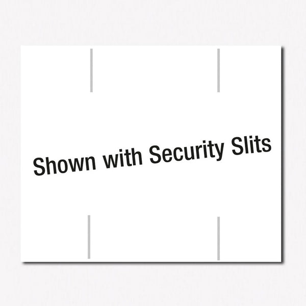 Monarch Model 1115/Alpha Pricemarker Labels - 47/64" x 3/5", Rectangle - White - 1500 / Roll - 10 / Pack (MNK900449) Pack of 10