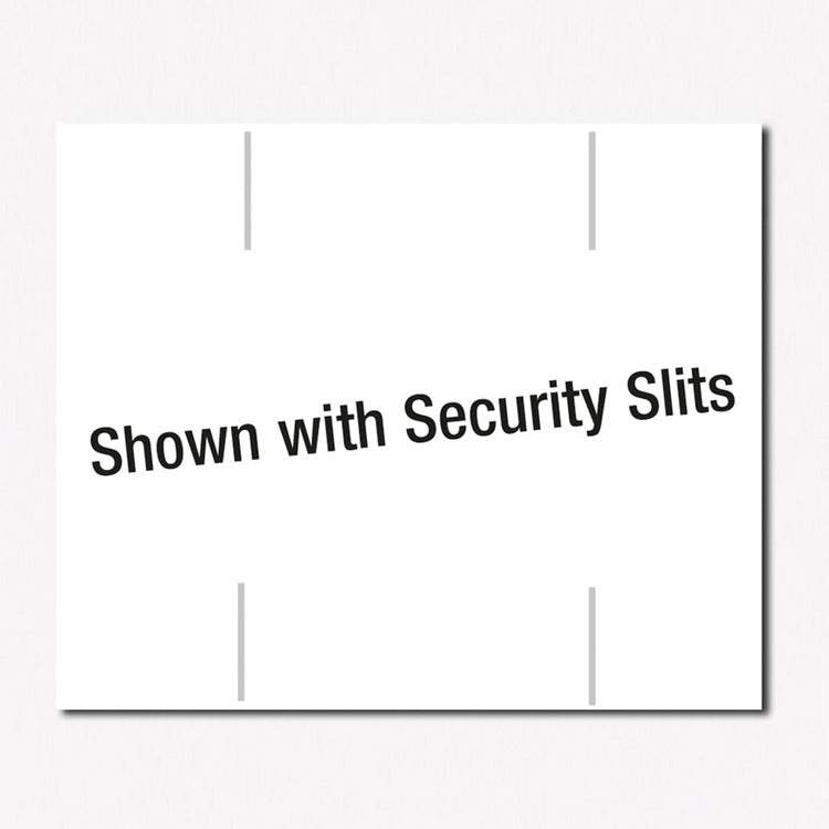 Monarch Model 1115/Alpha Pricemarker Labels - 47/64" x 3/5", Rectangle - White - 1500 / Roll - 10 / Pack (MNK900449) Pack of 10