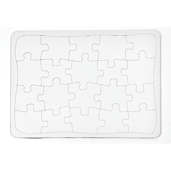 Ashley Blank White Puzzle (ASH10719) Each