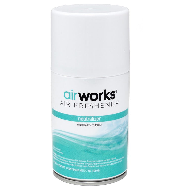 Hospeco AirWorks Metered Aerosol Air Fresheners, 12 / Carton (HOS07913) Case of 12
