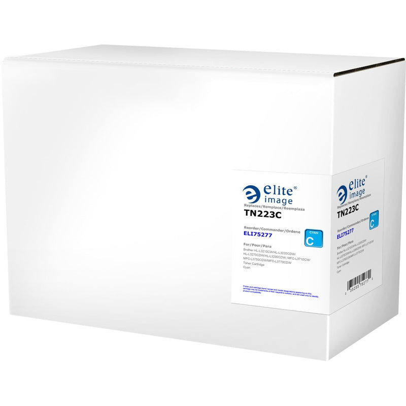 Elite Image Remanufactured Standard Yield Laser Toner Cartridge - Alternative for Brother TN223, TN227 - Blue - 1300 Pages (ELI75277) Each
