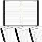 Mead Thicket Monthly Desk Pad Calendar, Compact, 17 3/4" x 11", Weekly/Monthly, 12 Month, January 2025 - December 2025 (AAGCRW42005) Each