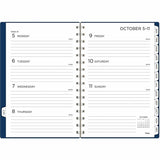 Cambridge 2026-2027 BIG PLANS Weekly Monthly Planner, Navy, Small, 5½" x 8½", 3 1/2" x 6", 24-Month, Jan 2026-Dec 2027 (AAGCRW43020) Each