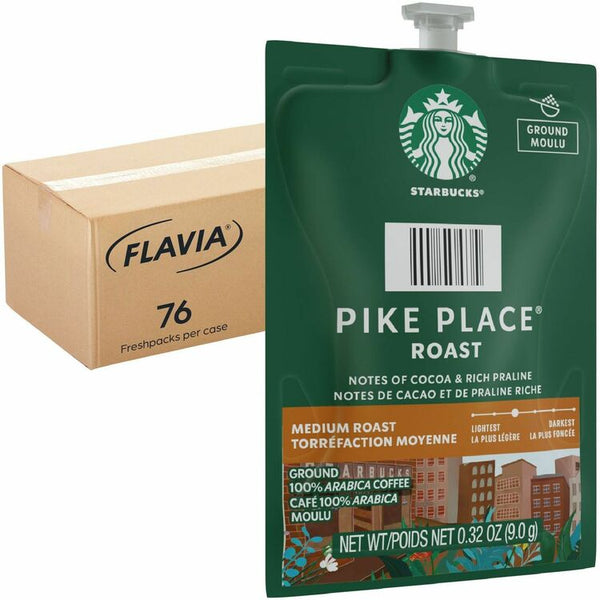 Starbucks Freshpack Pike Place Roast Coffee (LAV48103) Case of 76