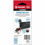 VELCRO Mountable Cut-To-Length Cable Sleeves, Black, 36", 2/Pack (VEK30799) Pack of 2