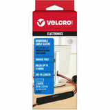VELCRO Mountable Cut-To-Length Cable Sleeves, Black, 36", 2/Pack (VEK30799) Pack of 2