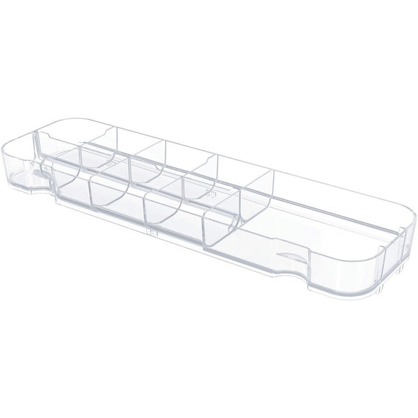 Deflecto Caddy Storage Tray - 9 Compartment(s) - 1.3", x 13.1" x 3.8" Depth (DEF29311CR)
