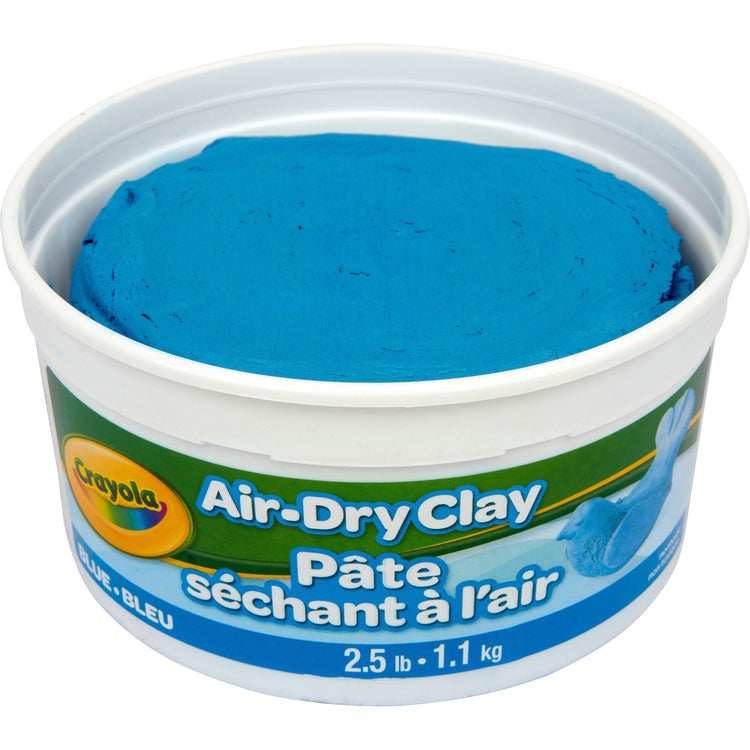 Crayola Air-Dry Clay - Art, Classroom, Art Room - Blue (CYO575142) Each