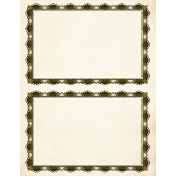 Geographics Certificate Holder - 15 Sheet Capacity - Assorted - 30 / Pack (GEO48767) Pack of 30