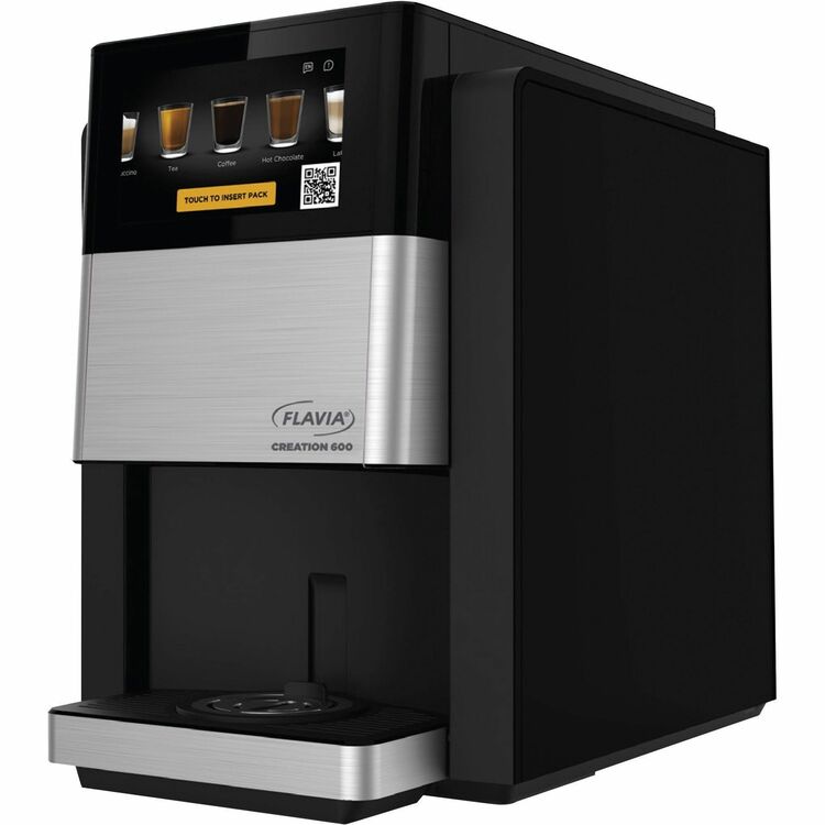Flavia Creation 600 Single-Serve Coffee Brewer Machine, Black (LAV18000565) Each