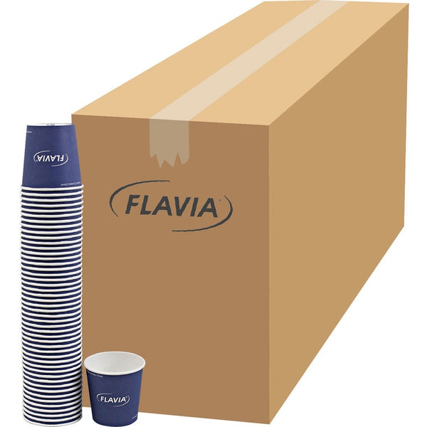 Flavia Hot Beverage Paper Cups - 10 fl oz - 1000 / Carton - Blue - Paper - Beverage, Hot Drink (LAV25200018) Case of 1000