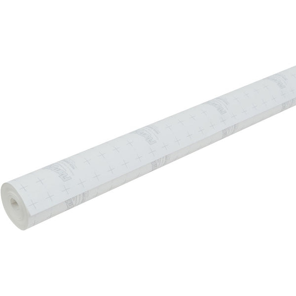 Flameless Flame-Retardant Paper - Classroom, Office, Mural, Banner, Bulletin Board - 48"Width x 100 ft Length - 1 Roll - Frost White (PACP0052041)