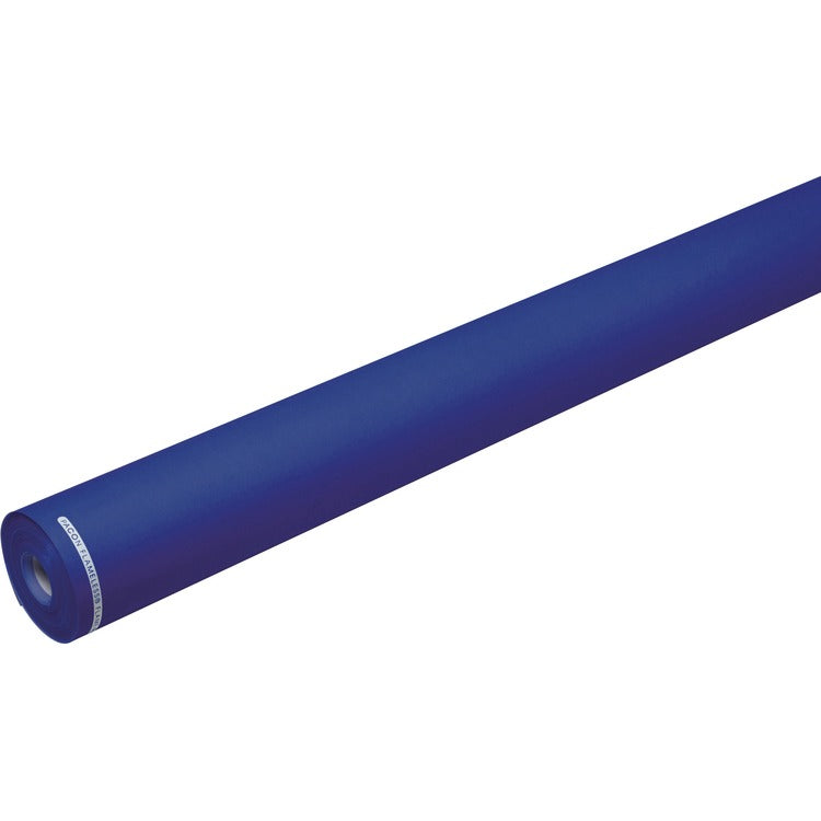 Flameless Flame-Retardant Paper - Classroom, Office, Mural, Banner, Bulletin Board - 48"Width x 100 ft Length - 1 Roll - Sapphire Blue (PACP0052251)