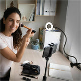 OttLite Capture Clip-On LED Ring Light, Clip-on, Black (OTTCSJ36G5W) Each