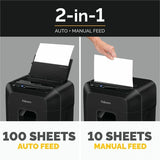 Fellowes AutoMax 100MA Auto Feed Shredder (FEL4704001) Each