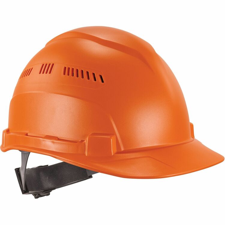Ergodyne 8966 Lightweight Cap-Style Hard Hat, Orange (EGO60270) Each