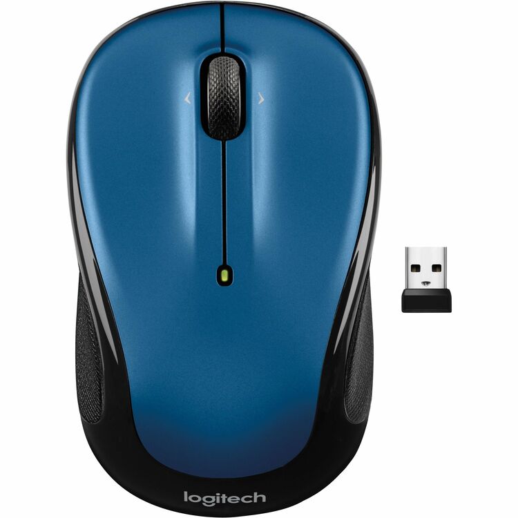 Logitech Mouse, Wireless, Blue (LOG910006829) Each – GoodEarth Products