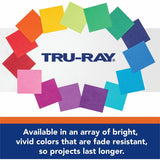 Tru-Ray Construction Paper, Assorted, 150/Pack (PACP6685) Pack of 150