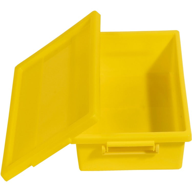 Deflecto Little Artist Antimicrobial Storage Tote - 3.1", x 11.9" x 6.8" Depth (DEF39513YEL)