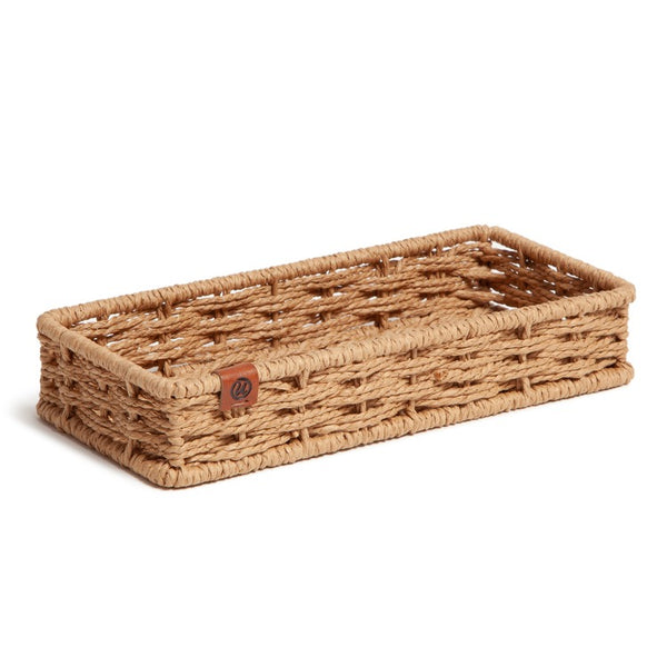 U Brands Woven Catch-All Tray - 1 Compartment(s) - Sturdy - Brown (UBR6089U0116) Each