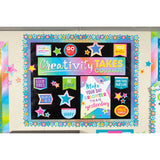 Teacher Created Resources Bulletin Board Roll, Bulletin Board, Poster, Student, 12 ft Height x 48", Black, Fabric, 1 Roll (TCR77314) 1 Roll