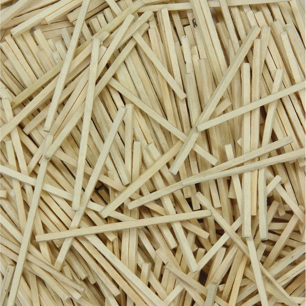 Creativity Street Mini Craft Sticks - Art Project, Craft Project, 3D Structure x 2.56"Length - 500 / Box - Natural - Wood (PAC389401) Bag of 500