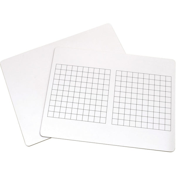 Pacon Dry-Erase Lapboard - 12" (1 ft) Width x 9" (0.8 ft) Height - White Melamine Surface - 2 / Each (PACP901025)