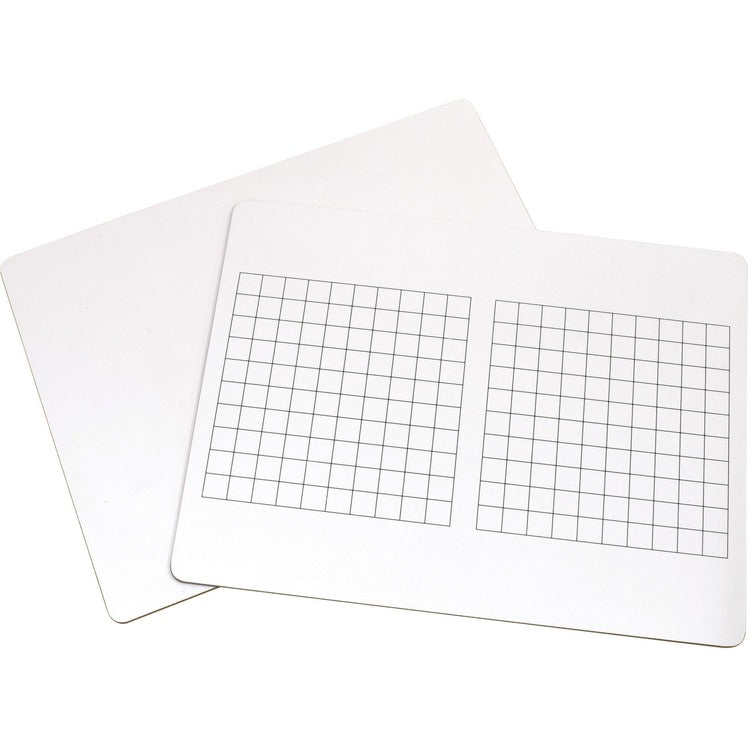 Pacon Dry-Erase Lapboard - 12" (1 ft) Width x 9" (0.8 ft) Height - White Melamine Surface - 2 / Each (PACP901025) Pack of 25