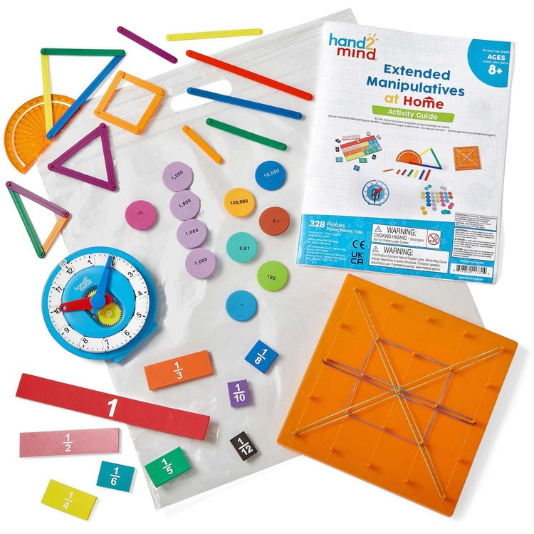 Learning Resources Extended Manipulative Home Kit - Skill Learning: Ma ...
