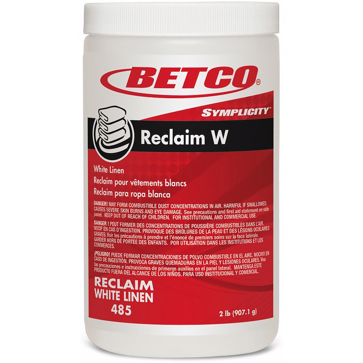 Betco Symplicity Reclaim W Laundry Powder (BET4857900) Each