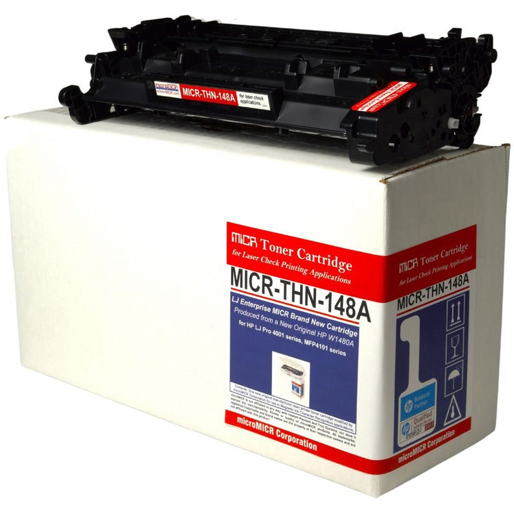 microMICR MICR Standard Yield Laser Toner Cartridge - Alternative for HP 148A, 148X (W1480A) - Black - 2900 Pages (MCMMICRTHN148A)